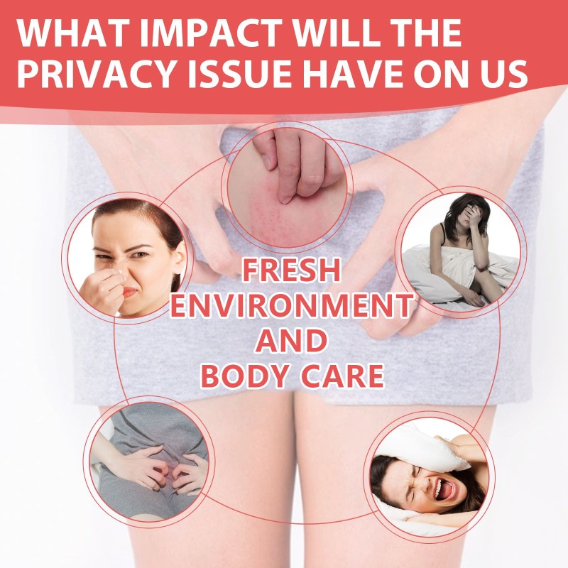 South Moon 100% Herbal Formula Organic Vegan Women's Body Cleansing Odor Relieve Anti-Itch Relief Cream with Quick Effect