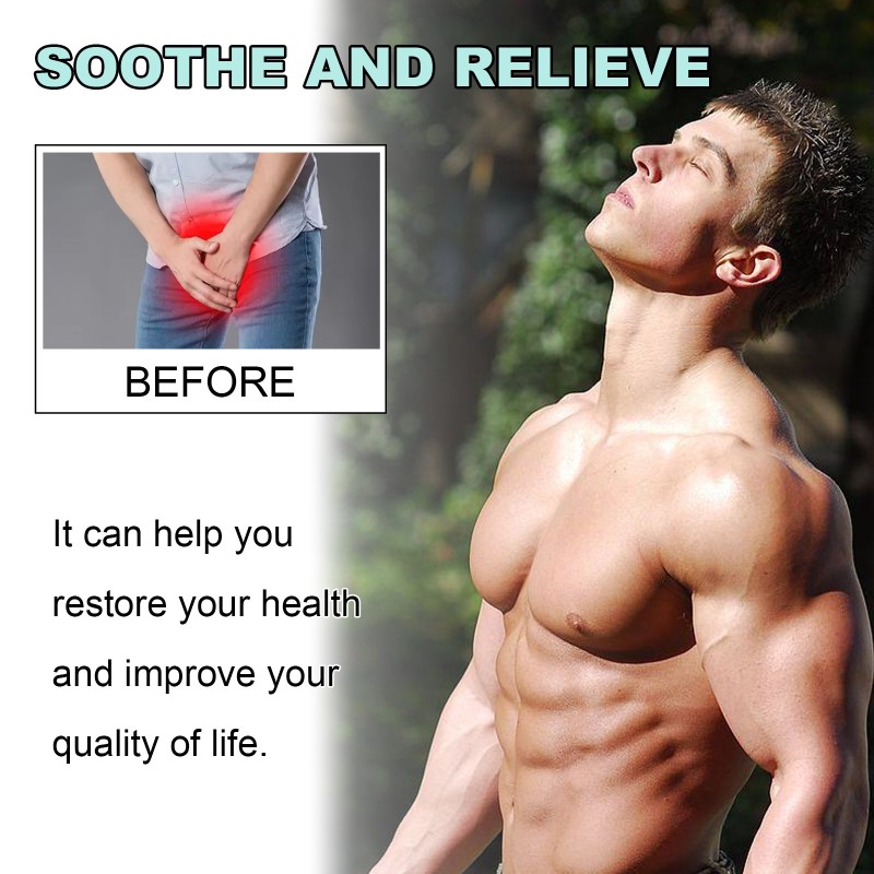 Men's Prostate Health Capsules and Vitality Kidney Supplement Suppositories Personal Care Product