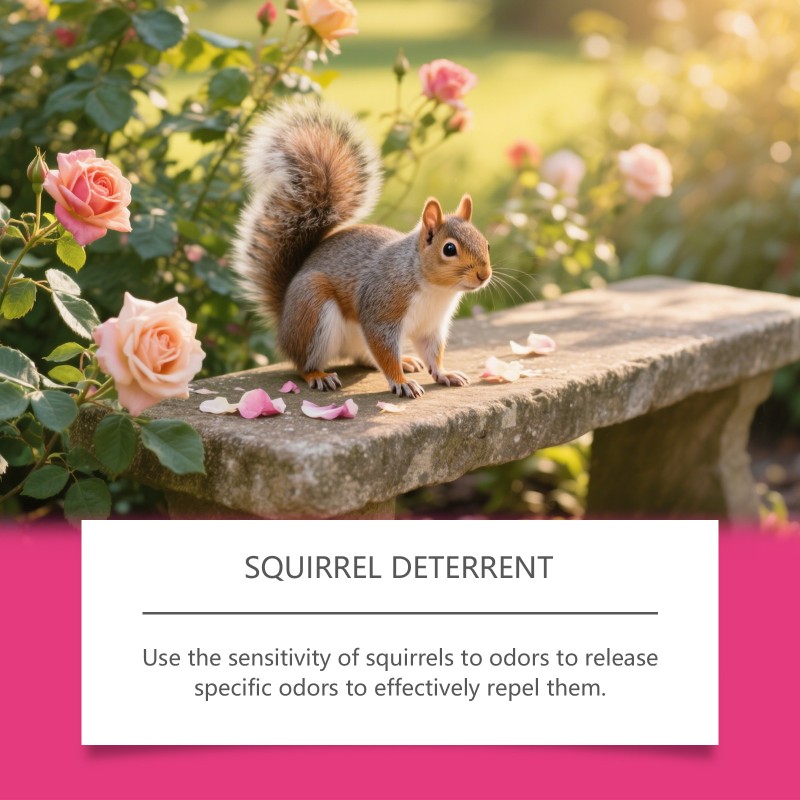 Squirrel Repellent Pills for Home Use Outdoor and Courtyard Release Convenient Squirrel Repellent Pills