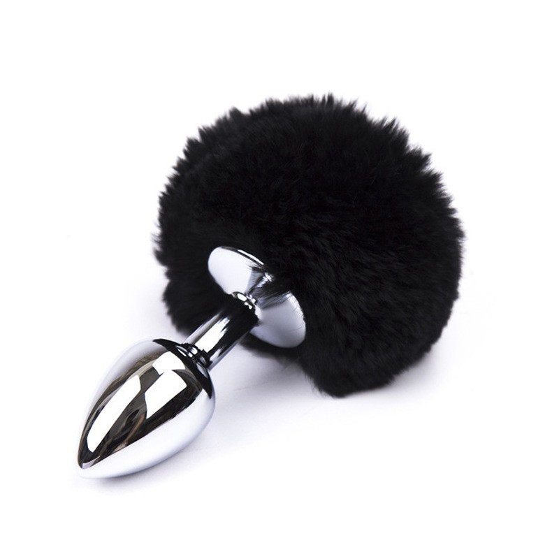 Fox  Cat  Dog  Rabbit Tail  Hairy Ball  Anal Plug  Harem  Female Metal Anal Plug