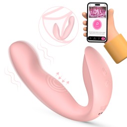 Best-Selling OEM/ODM App Control Dual Stimulator Multi-Platform Vibrating G-Spot Clitoris Vaginal Vibrators Factory Price