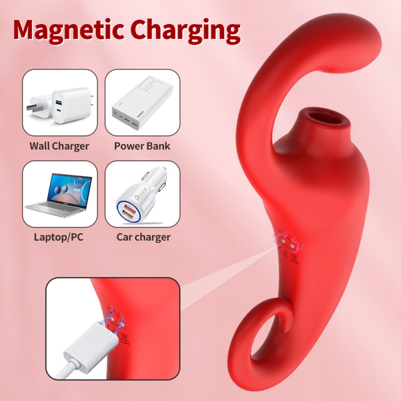 Hot Pro 2 Clitoral Sucking Vibrator Vibrating Tapping G Spot Dildo Massage Vibrator Sex Toys for Woman