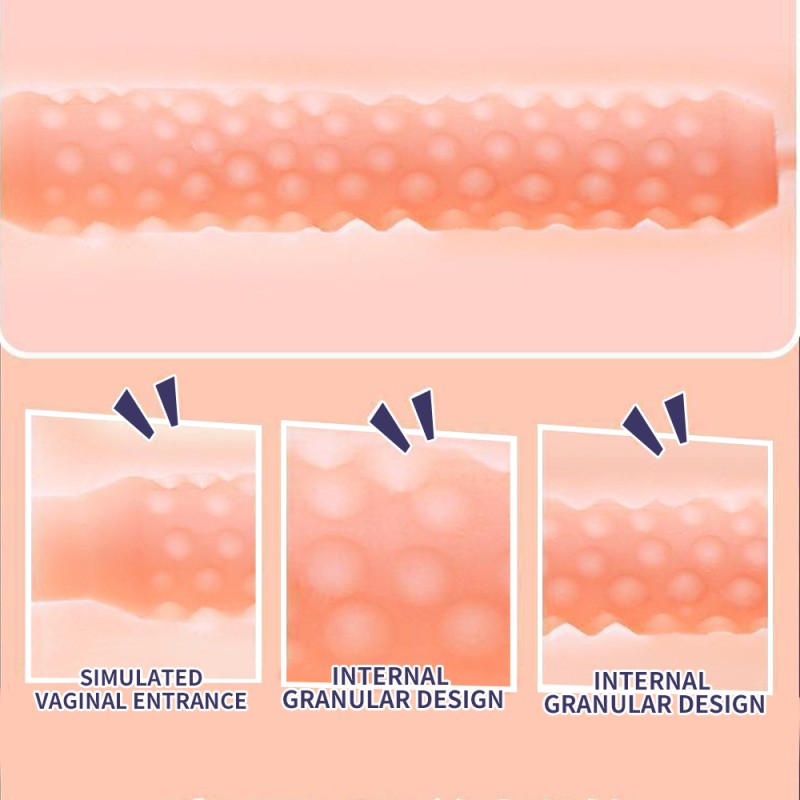 Male Cup Masturbator Silicone Sex Masturbating Tools Adult Sexy Homemade Aircraft Cup Sax Toys for Man