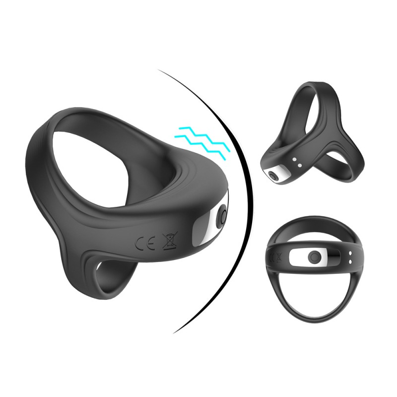 Factory Price Soft Rubber Sex Toys Magnetic Cock Ring Prostate Stimulator Masturbation for Men Sex Toy