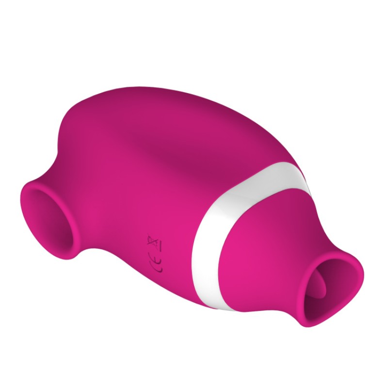 Licking Vibrator Charging Dual Head Sucking Mini Second Trendy Female Masturbation Clitoral Stimulation Vibrator Wholesale