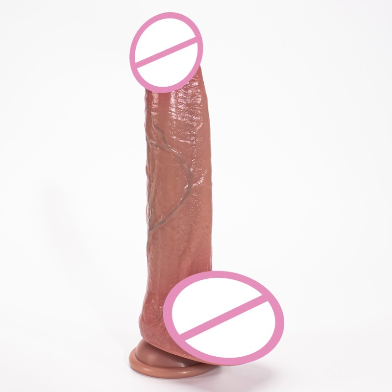 High Quality Soft Liquid Silicone Dildo New Adult Sex Toys Men and Women Simulation Appliances