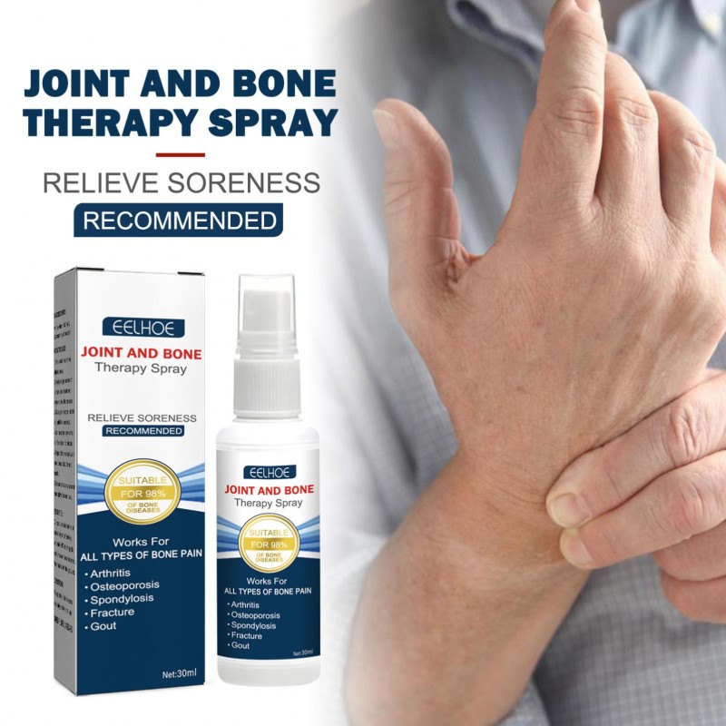 EELHOE Relieves Joint Pain Wrist Knee Body Care Joint Massage Care Joint Pain Spray Herbal Supplements for Joint Pain