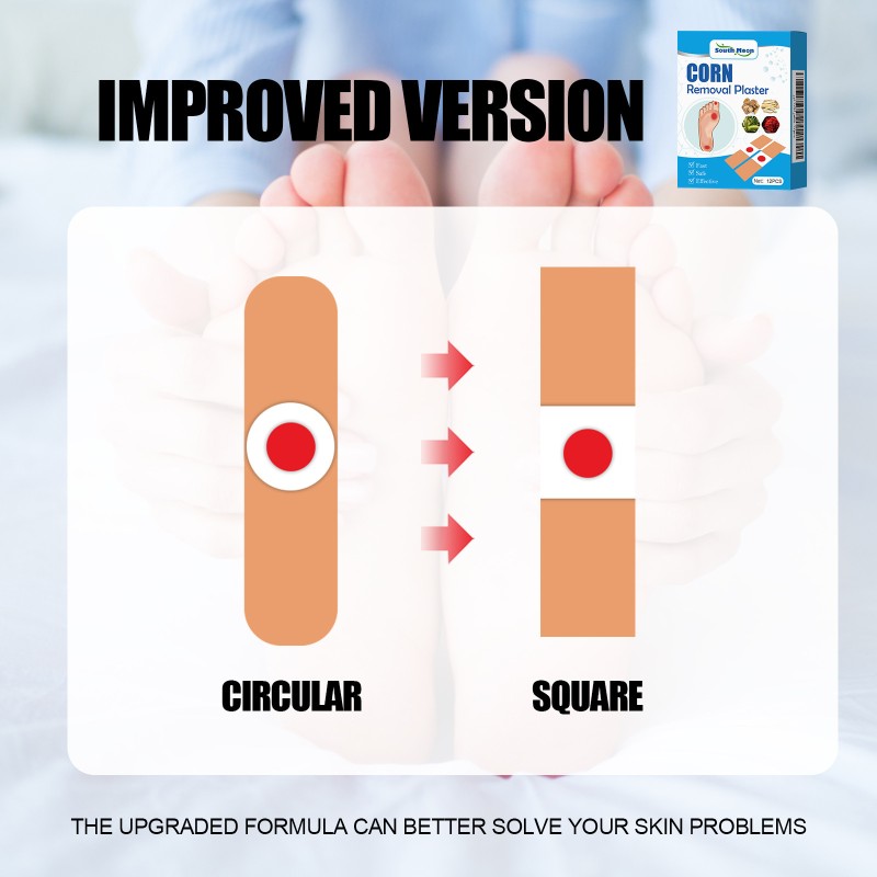 South Moon Foot Care Patch Gently Cleans the Dead Skin on the Foot and Cares for Discomfort Daily Body Care Patch