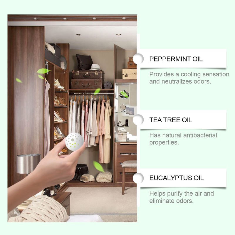 JUE FISH Shoe Socks Deodorant Balls Shoe Cabinet Solid Air Freshener Fragrance Sneaker Deodorizer Sneakers Remove Odor Ball