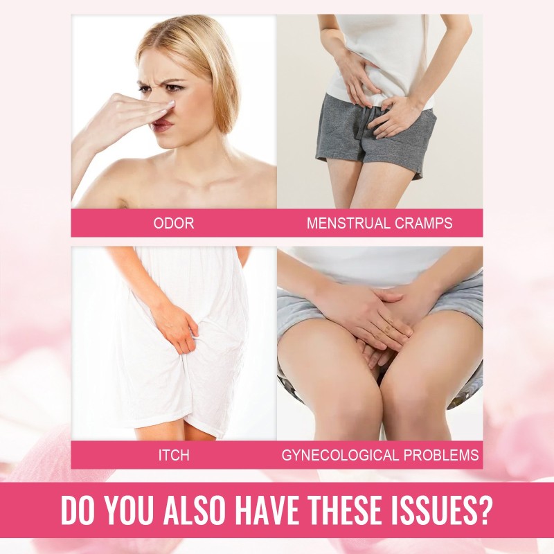 Women's Gentle Skin Care Body Cleansing Firming Vaginal Tightening Capsules Odor Removal with Itching Relief