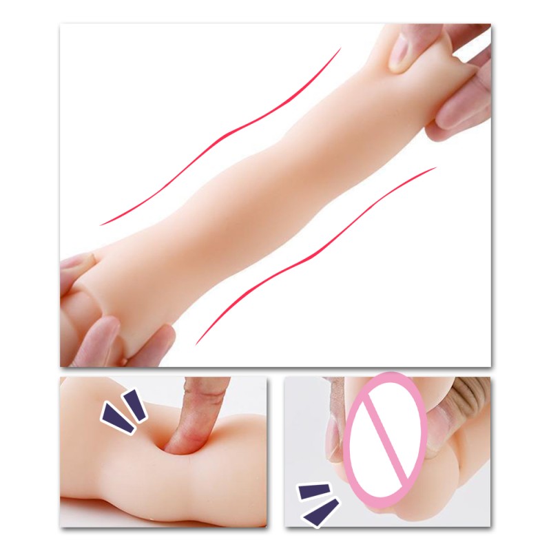 Male Cup Masturbator Silicone Sex Masturbating Tools Adult Sexy Homemade Aircraft Cup Sax Toys for Man