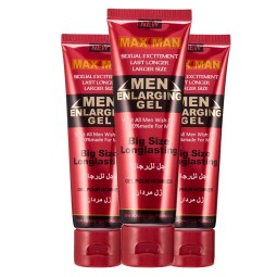 Men Body Care Sex Gel Products Original MAX MAN Enlargement Cream Long Time Sex Cream for Male Big Size