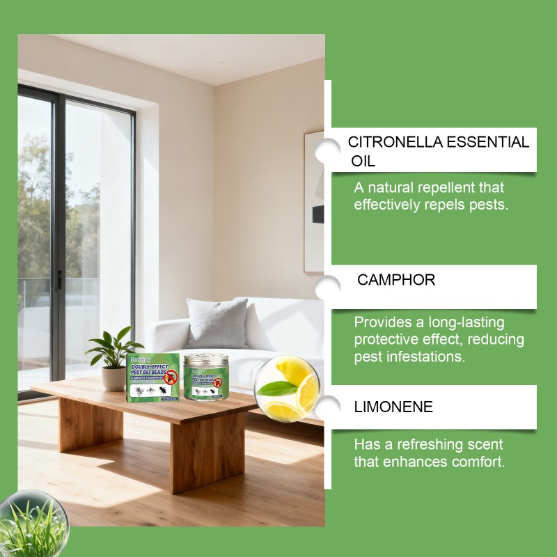 Pest Repellent Gel for Kitchen Bedroom Bathroom Corner Mosquito and Fly Repellent Home Cleaning