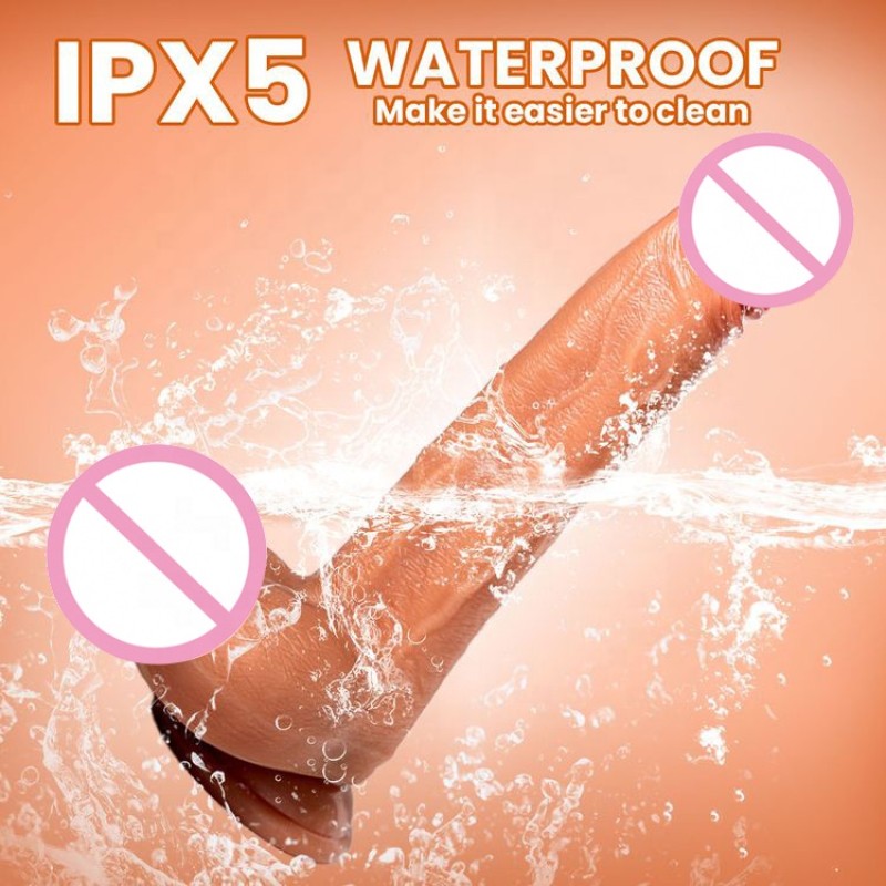 Remote Control Stretch Swing Realistic Dildo Vibrator for Women Thrusting Heatable Vibrator Lifelike Dildos Adult Sex Toys