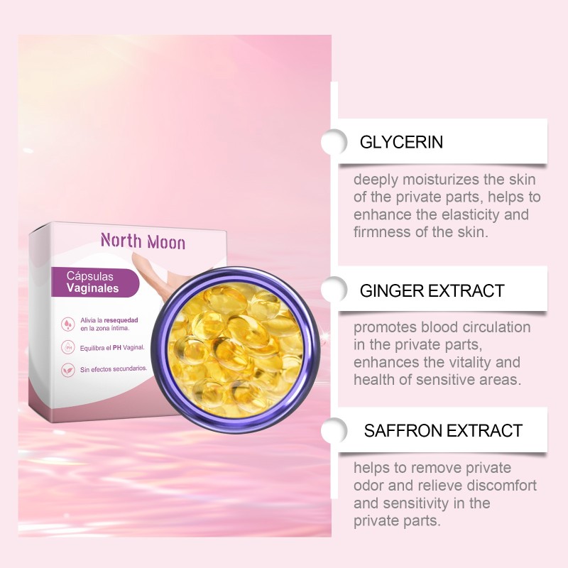 Customized Daily Nourishing Body Care Capsules for Women, Gentle Cleansing and Vaginal Tightening Capsules