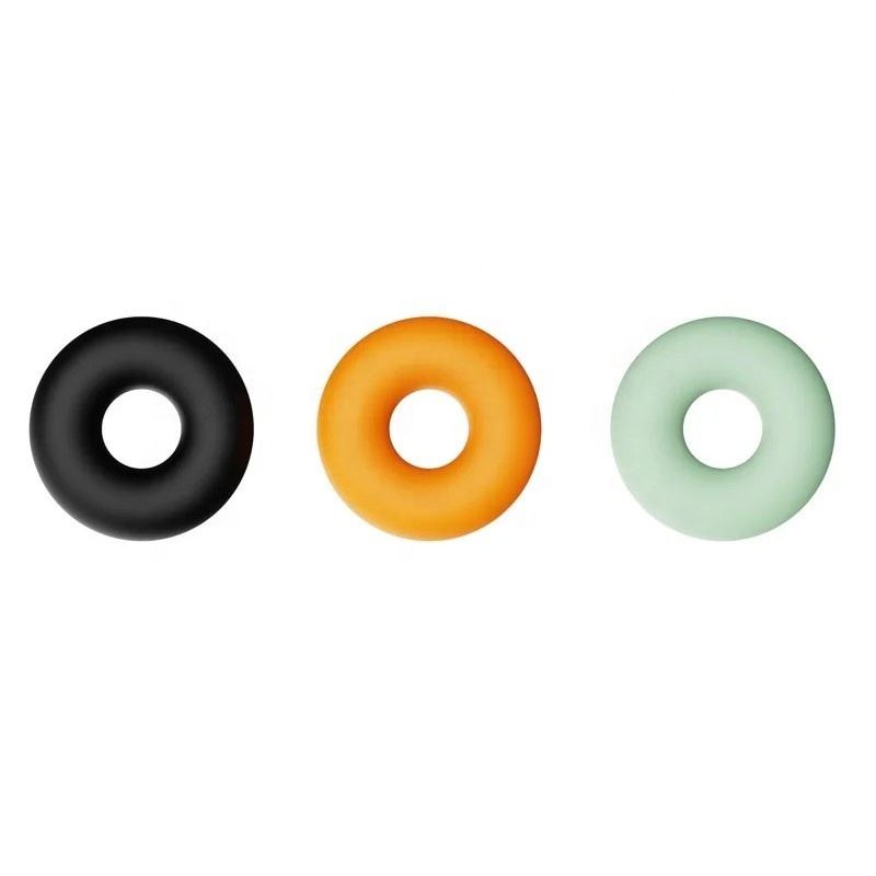 Factory Sale Mens Penis Ejaculation Delay Rings Waterproof Silicone Cock Ring Sex Toys