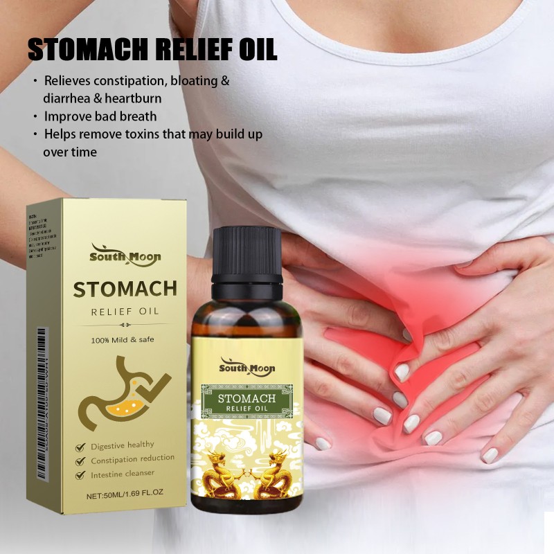 Wholesale Abdominal Massage Treatment Oil Cleansing Stomach Relieve Discomfort Soothing Stomach Oil