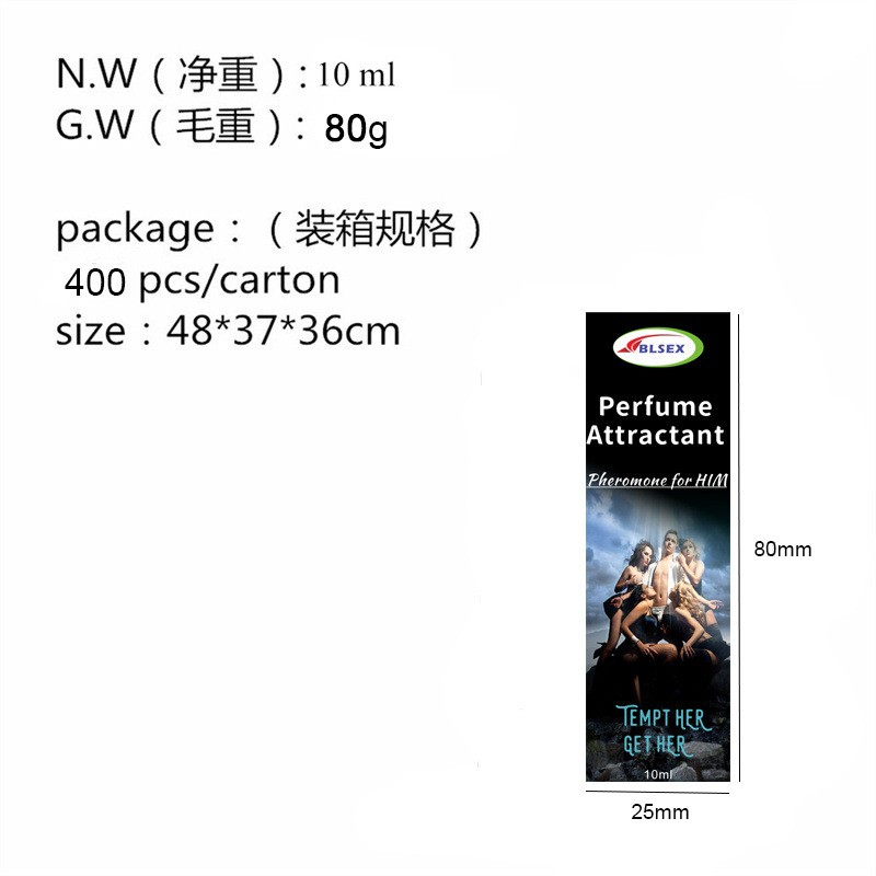 10ML Long Lasting Pheromones to Attract Women Sex Attraction Perfume Oil for Men