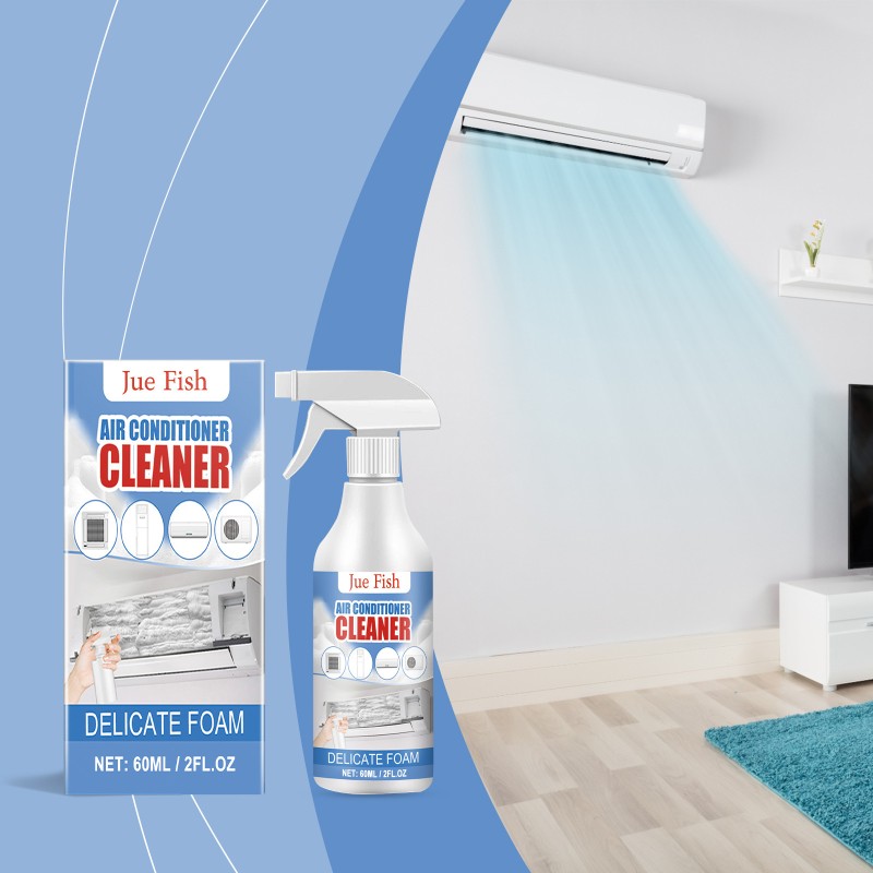 OEM & ODM Jue-Fish Home Air Conditioner Cleaning Spray Free Dismantle Wash Deodorizing and Descaling Foam Air Freshener