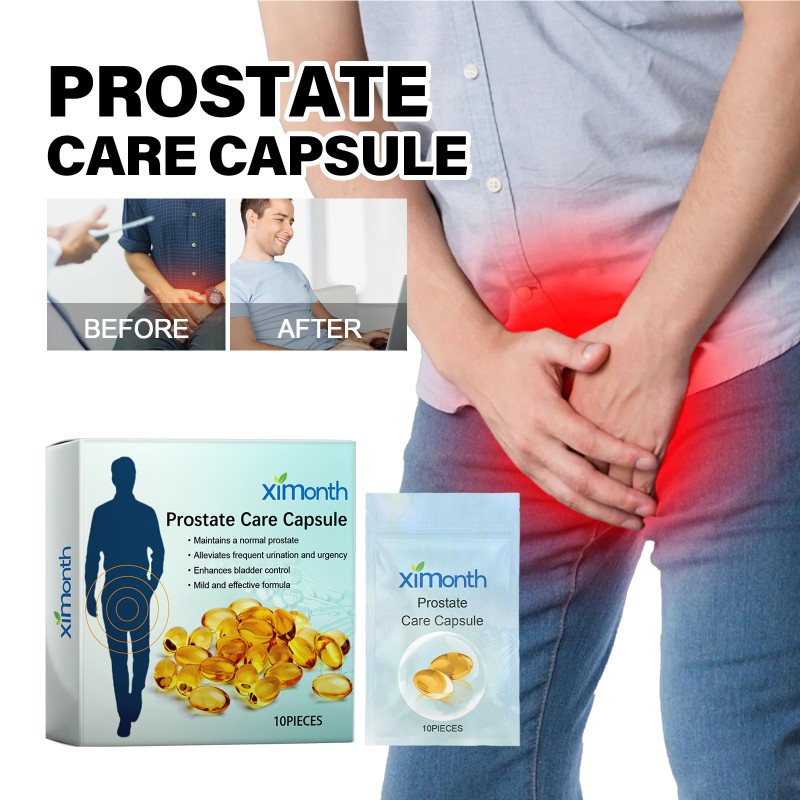 Men's Prostate Health Capsules and Vitality Kidney Supplement Suppositories Personal Care Product