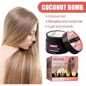 Hair Mask Supplier - Costom Coconut Water Infusion Keratin Repair
