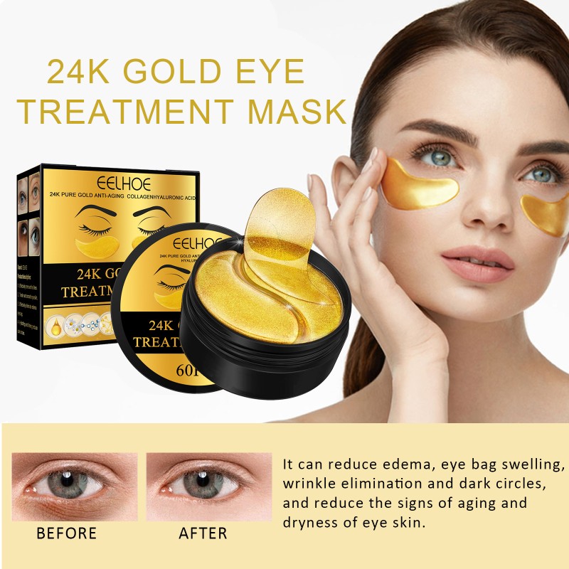 Eye Mask Factory - Private Label 24K Gold Hydrogel Collagen Patches