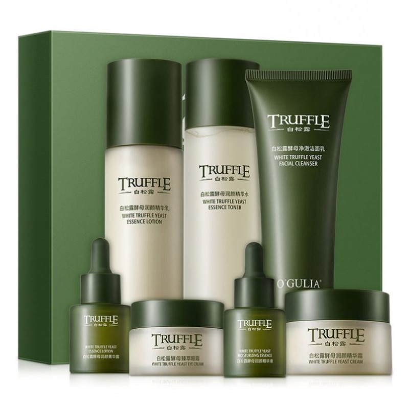 Skincare Kit Manufacturer - 7 Pcs White Truffle Yeast Natural Moisturizing