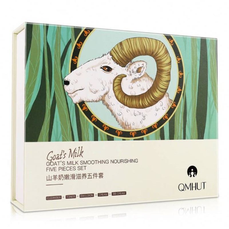 Skin Care Set Factory - Goat Milk Facial Anti Aging Repair Whitening