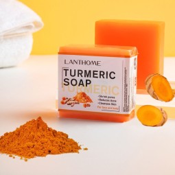 Handmade Soap Factory - Anti Acne Dark Spots Removal Ginger Turmeric