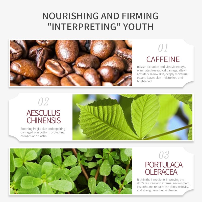 Eye Essence Supplier - Caffeine Repair Remove Bags Dilute Fine Lines