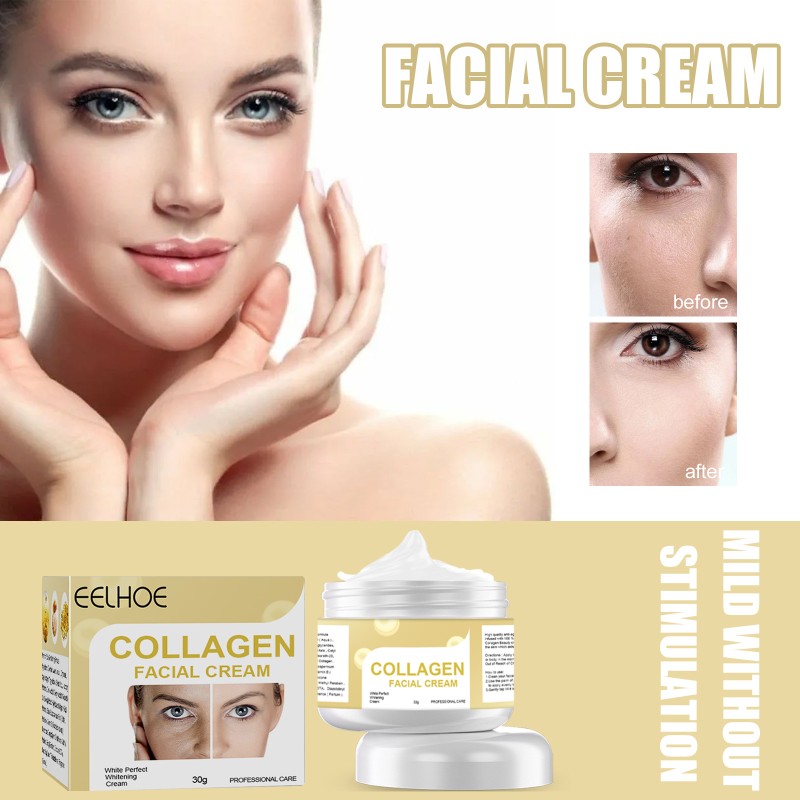 Collagen Cream Supplier - OEM/ODM Brighten Smooth Fine Line Moisturizing