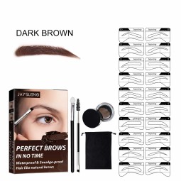 Eyebrow Stamp Kit Factory - Jaysuing One Step Shaping Waterproof Contour