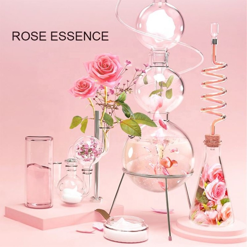 Bath Set Supplier - 6pcs Rose Extract Shampoo Shower Gel Body Lotion