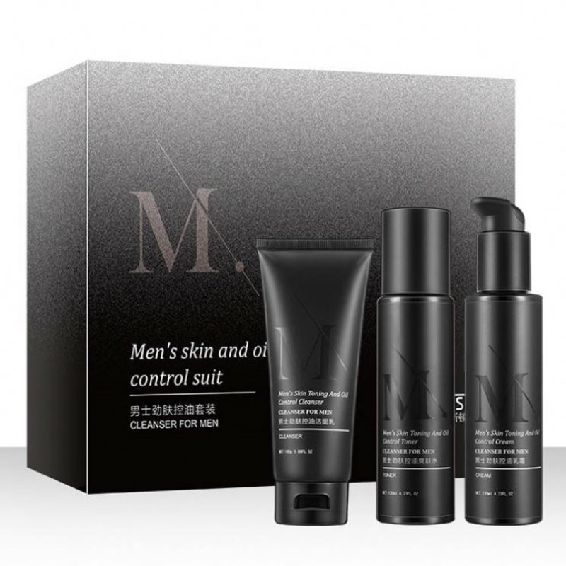 Men's Skincare Set Supplier - Private Label OEM Korean Acne Anti Aging