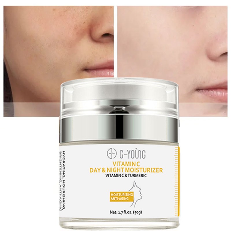 Face Cream Supplier - Custom Logo Retinol Turmeric Anti Aging Whitening