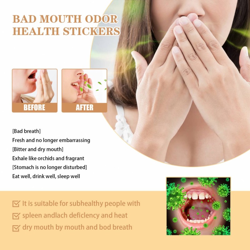 Oral Health Patch Supplier - South Moon Clean Navel Stickers Mouth