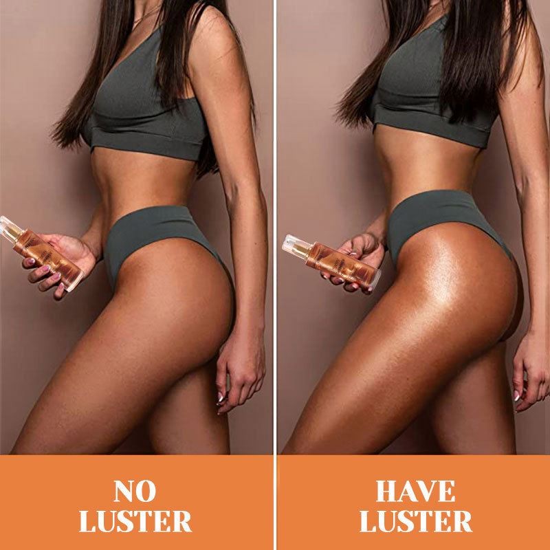 Body Oil Supplier - Body Tanning Shimmer Private Label Sun Glitter