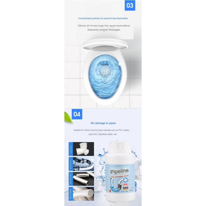 Pipe Cleaner Manufacturer - Domestic 260g Fast Dredging Agent