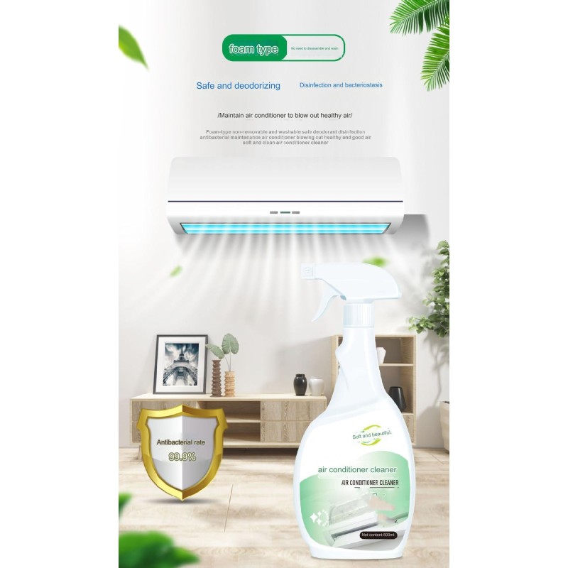 AC Cleaner Supplier - Domestic Cleaning Spray Air Conditioner Cleaner