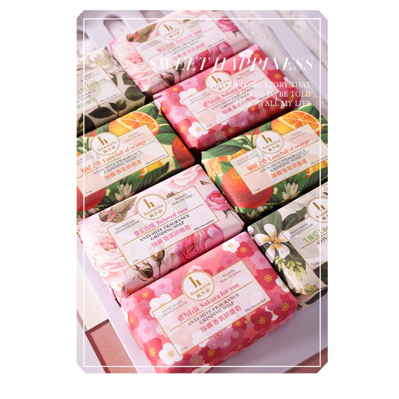 Bath Soap Supplier - Handmade Foam Soap 200g Moisturizing