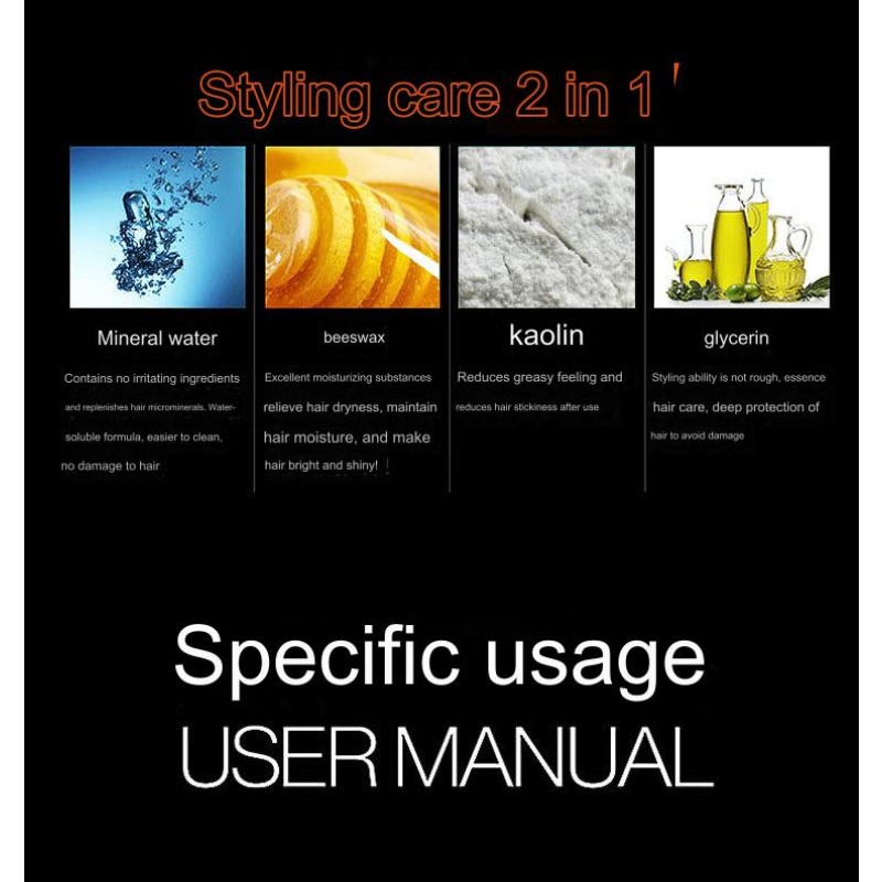 Hair Wax Manufacturer - New Upgrade 100g Moisture Setting Cream