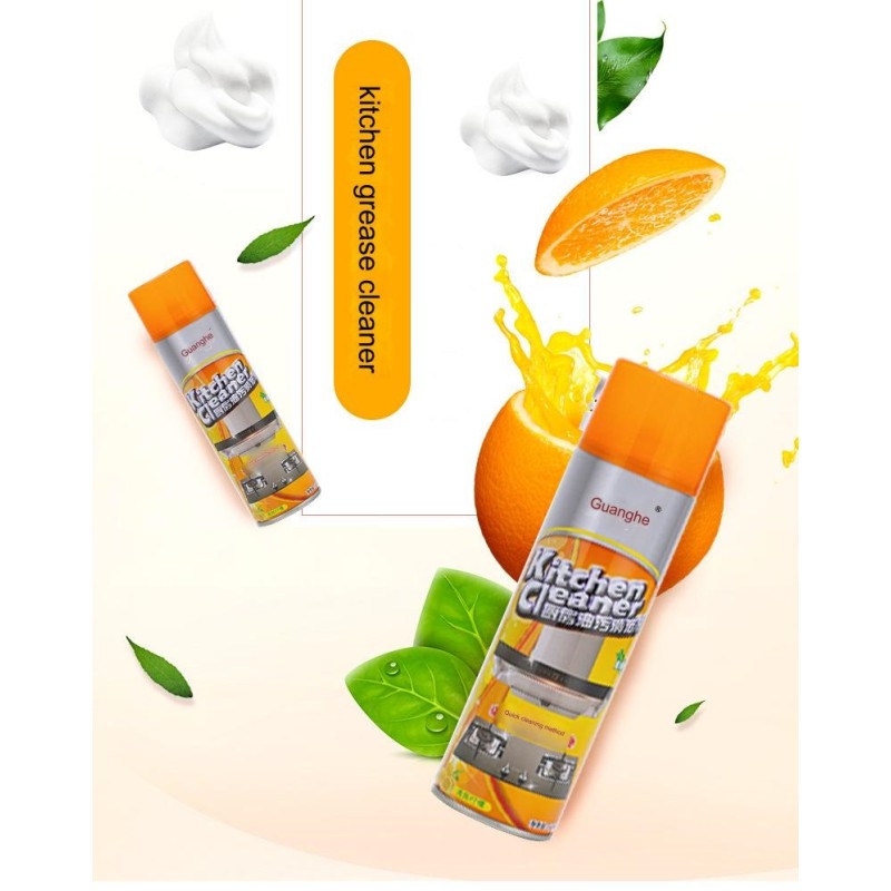 Kitchen Cleaner Factory - 500ml Oil Stain Cleaner for Range Hood