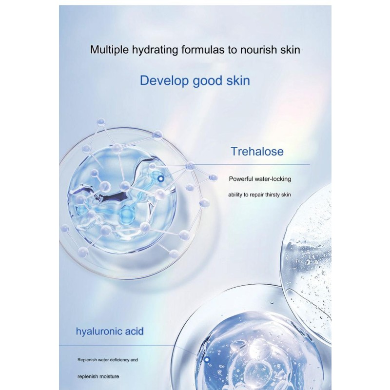 Facial Cleanser Set Factory - Amino Acid Moisturizing Wash with Brush