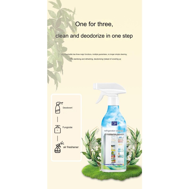 Refrigerator Cleaner Supplier - 500ml Deodorant Purifier Cleaner
