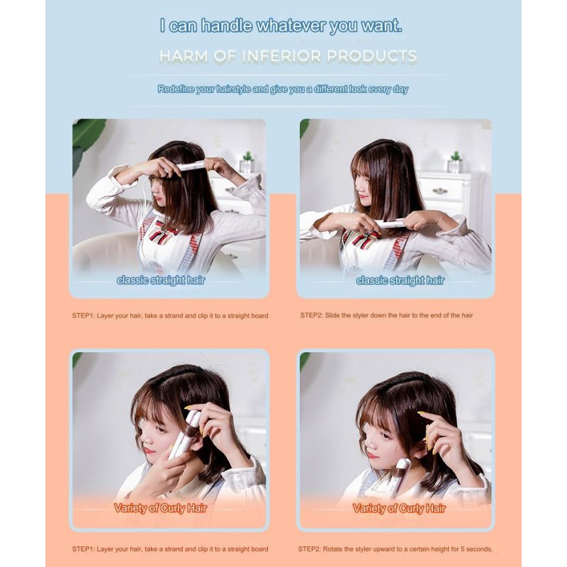 Hair Straightener Factory - Wet to Dry Mini Straightener Brush