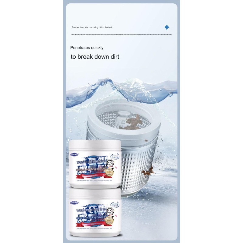 Washing Machine Cleaner Factory - 260g Multi-functional Odor Removal