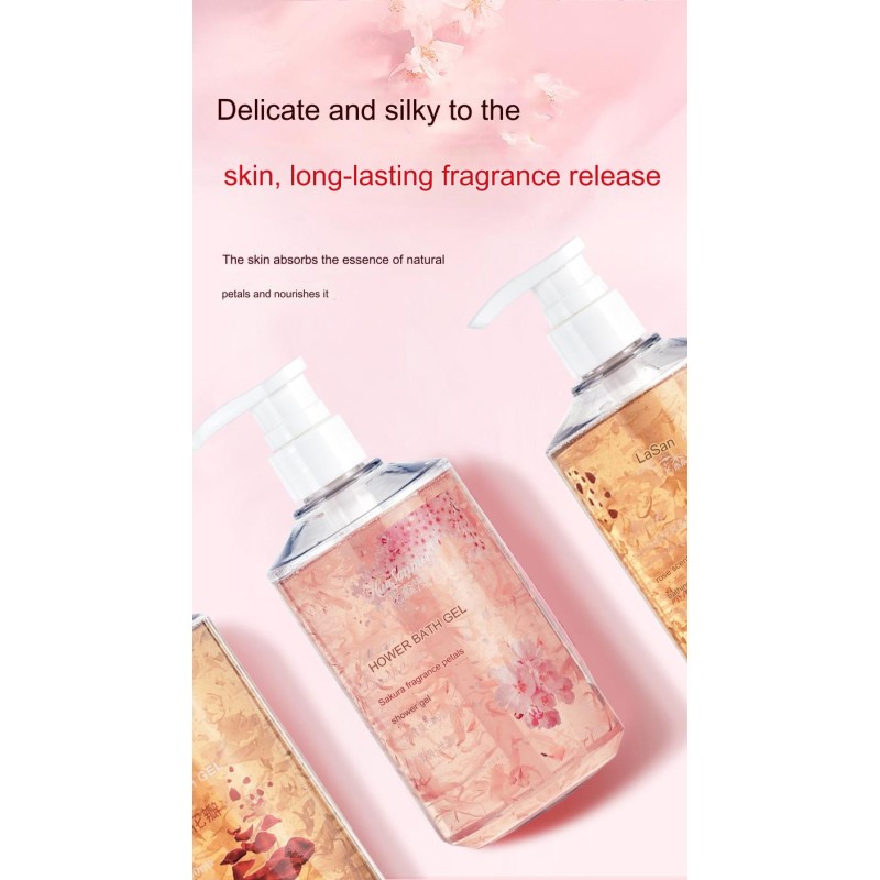 Body Wash Supplier - 500ml Lasting Fragrance Liquid Wash