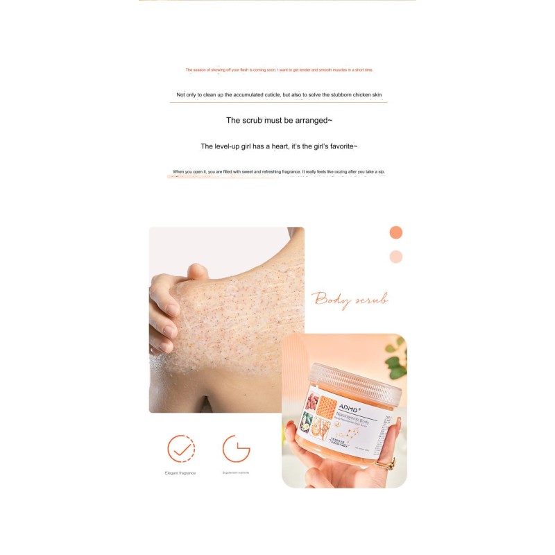 Body Scrub Supplier - Best-selling 250g Brightening Wholesale