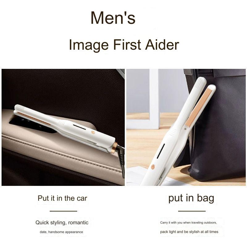 Mini Hair Straightener Supplier - Men's Portable Flat Iron Straightener