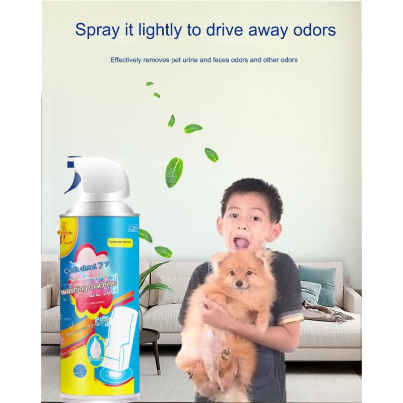 Carpet Cleaner Factory - 450ml Fabric Cleaning Spray Sofa Cleaner